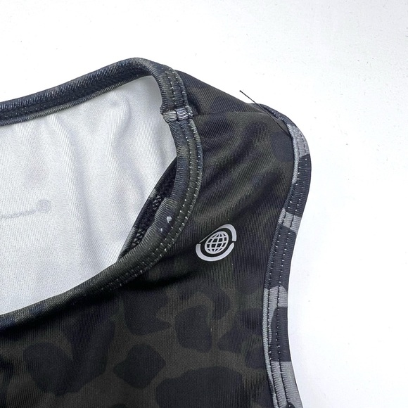 Max Studio Performance Animal Print Sport bra sz L - Picture 5 of 6